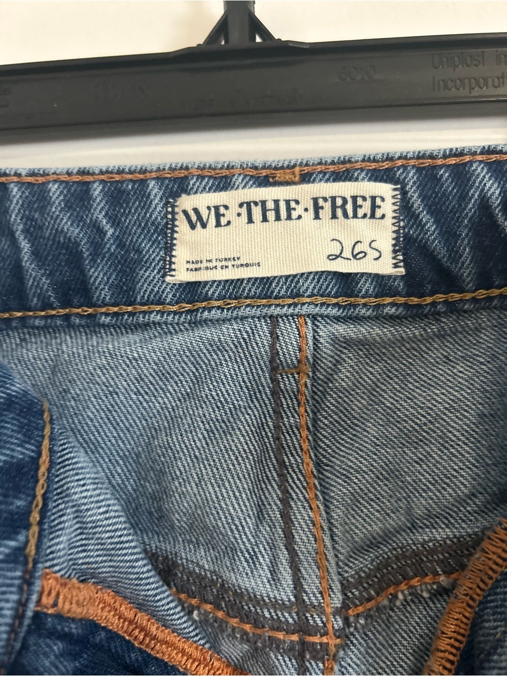 We The Free Dreamscape Tiered Wide-Leg Jeans ***RARE*** - Picture 7 of 8